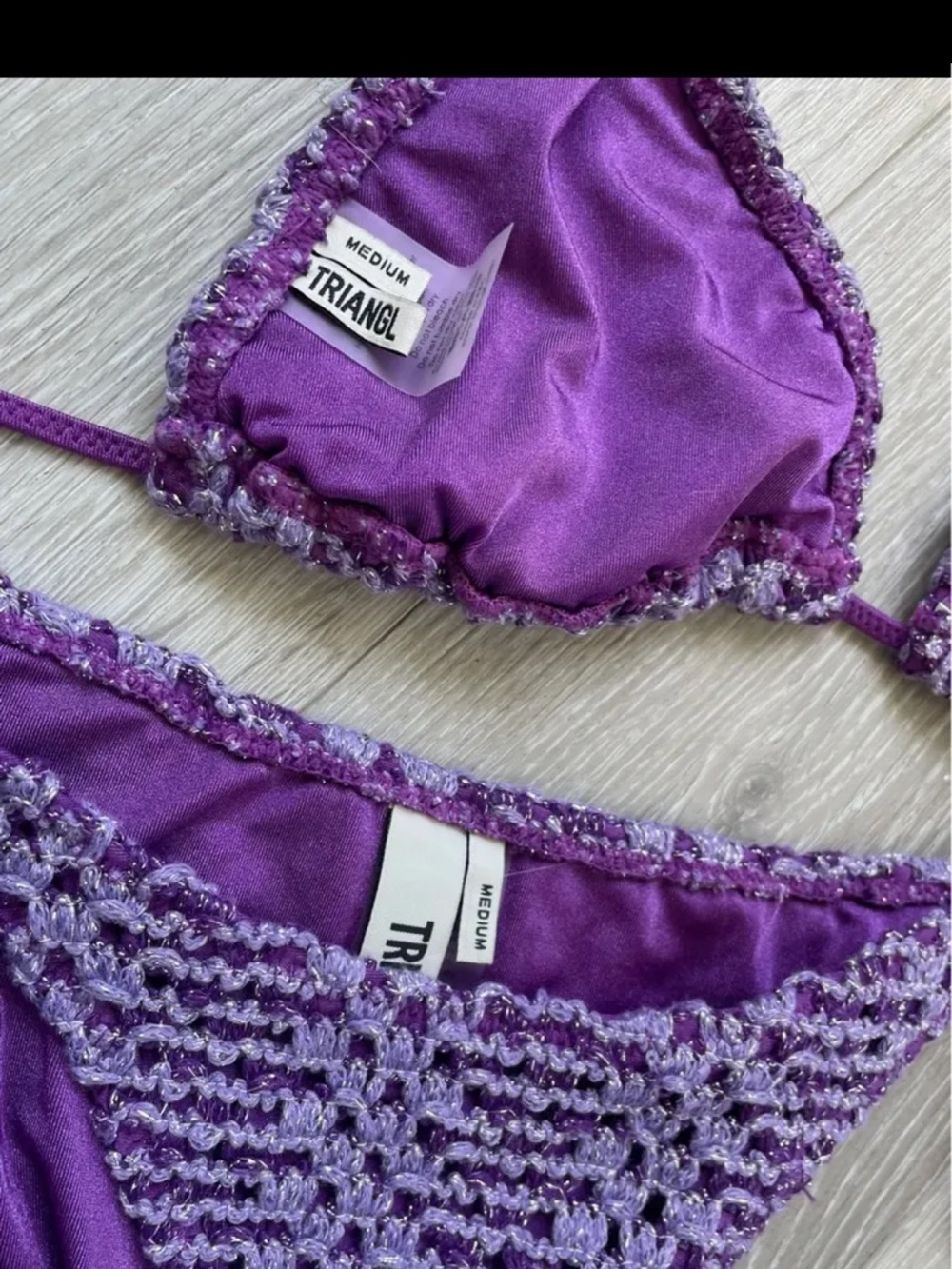 Triangl swim suit bikini set - Picture 3 of 6